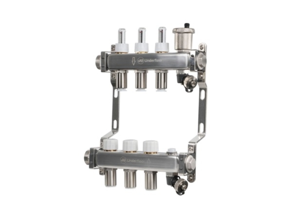Speedfit Underfloor Heating 3 Port Manifold JGUFHMAN3/4